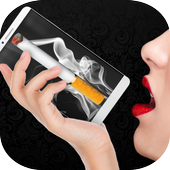 ikon Rokok virtual (lelucon)
