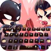 Super hero comic keyboard on 9Apps