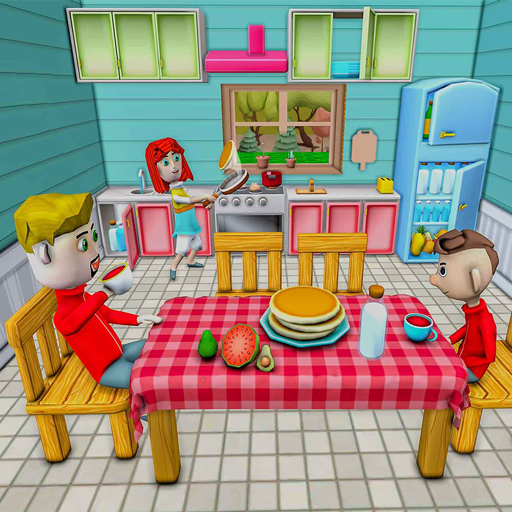 Pretend Sweet Home Family Game icon