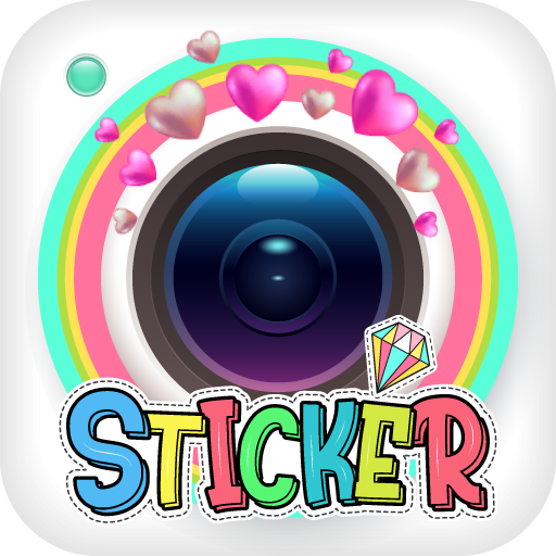 Crown heart photo editor icon