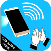 Clap to find phone icon