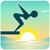 Stickman Flip Diving 2019 icon