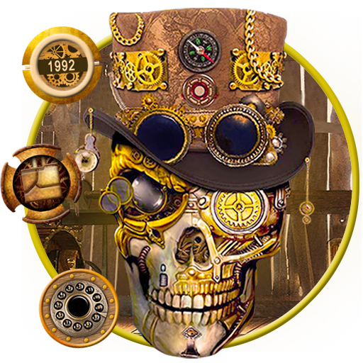 Metal Skull Head Themes Live Wallpapers icon