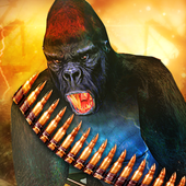 Grand Apes Age VS Superhero Robots Survival War 3D icon