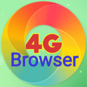 Fast 4G web browsing icon
