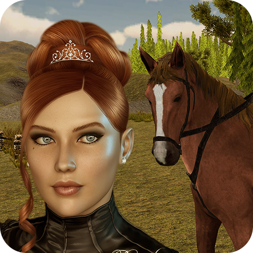 Princess Forage Horse Carriage Transport Sim 2018 icon
