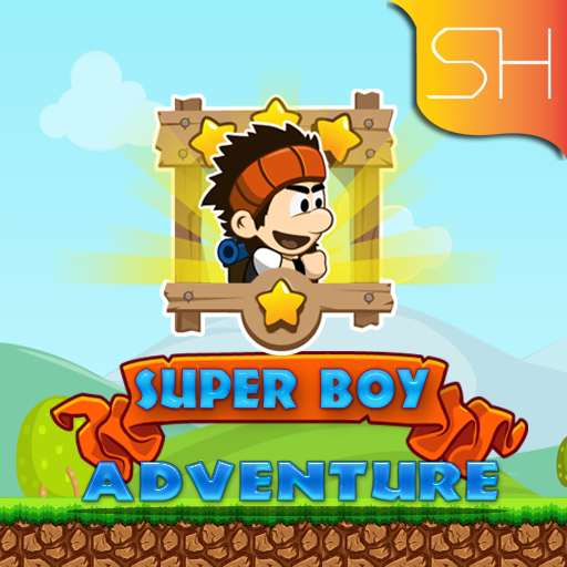super boy adventure jungle icon