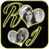 Lighting Text Photo Frames 2019 icon