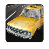 Cabdriver Rail Rush In Midtown icon