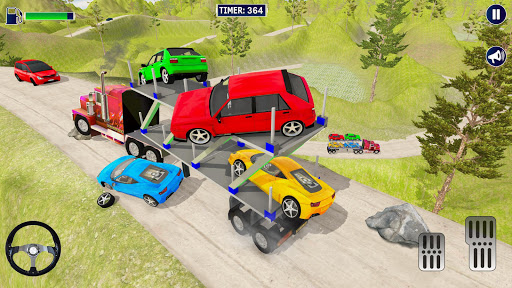 Offroad City Transport Truck: Car Simulator Driver screenshot 3