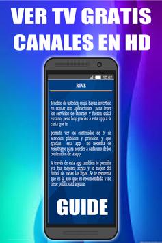 Ver Tv En El Celular Guide Canales Hd screenshot 2