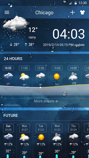Accurate Weather Live Forecast App 2 تصوير الشاشة
