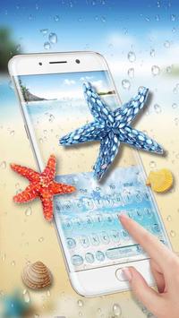 Starfish Keyboard Theme for Samsung S8 screenshot 2