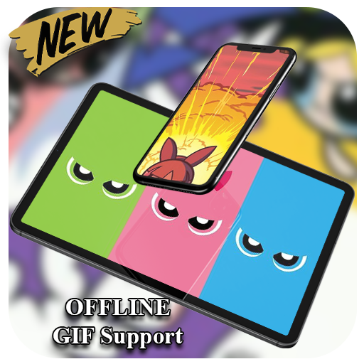 PPG Wallpapers OFFLINE : PUFF GIRL GIF icon