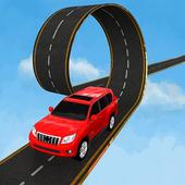 Prado Car Stunt Racing On Impossible Tracks icon