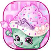 3D Gravity Cute CupCake Keyboard on 9Apps