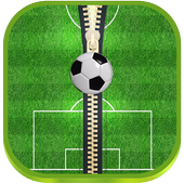 Football Wallpaper Zipper Lock icon