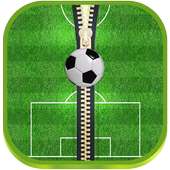 Football Wallpaper Zipper Lock on 9Apps