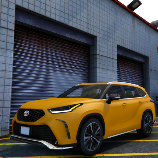 Toyota Highlander SUV Driving icon