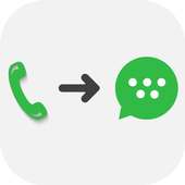 Last Call to Direct Chat in whatsapp