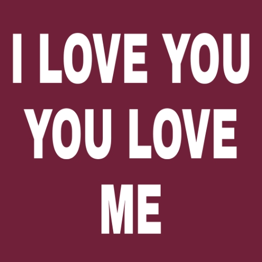 i love you you love me we are happy family icon