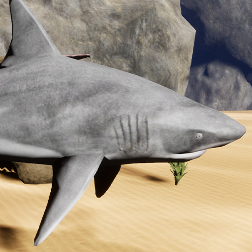 Happy Bull Shark Simulator icon