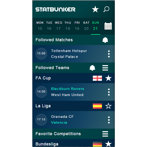 Football live scores &amp; stats icon