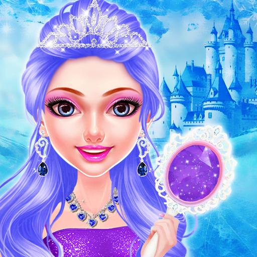 Ice Princess Dress Up &amp; Make Up Game For Girls icon