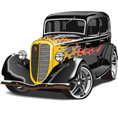 Hot Rod Puzzle Free icon