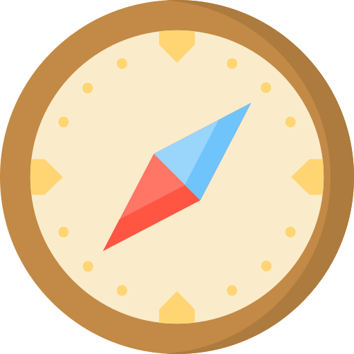 Compass, Map, GPS - Flutter icon