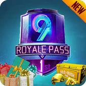 Free Royal Pass 9 &amp; UC for PUBG icon