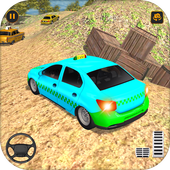 Village Taxi Game - Hill Climb Race icon