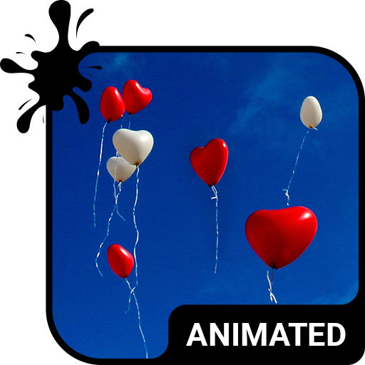 Love Balloons Animated Keyboard   Live Wallpaper icon