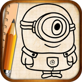 Despicable Drawing App icon