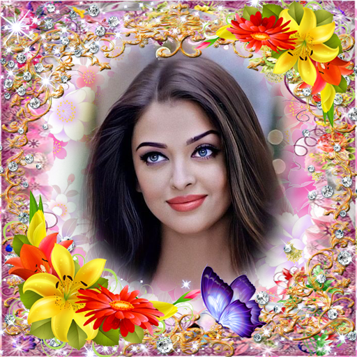 Love Flowers Photo Frame icon