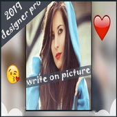 Professional designer - write on photos иконка