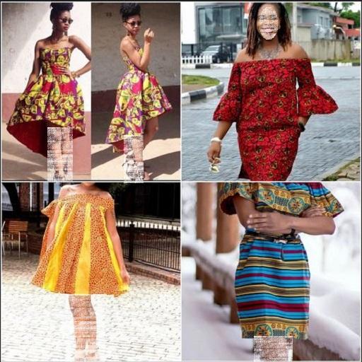 Short Ankara Dress Styles 2020 - Mini Dress Design icon