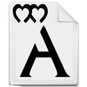 Myanmar Heart Font icon
