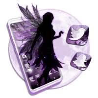 Fairy Dark Purple Theme on 9Apps