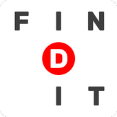 Word Search. Cities. icon