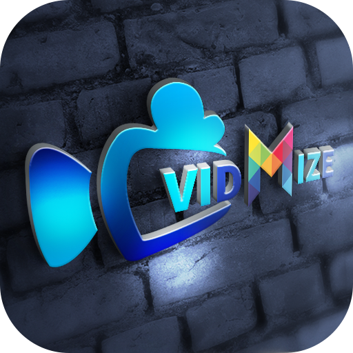 Vidmize - 3D Photo Video Status Maker with Music icon