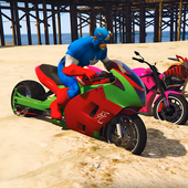 Superheroes Downhill Race icon