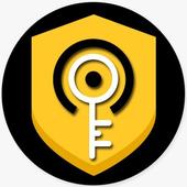 Gold VPN icon