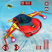 Flying Car Transformation Shooting icon