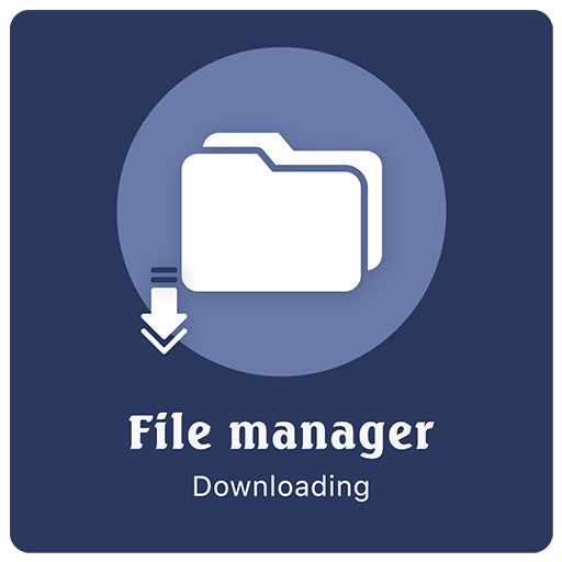 File Manager Downloading icon