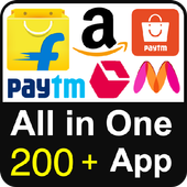 All in One App - Flipkart Lite, Amazon Lite &amp; more icon