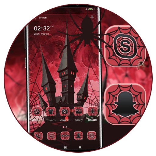 Horror Castle Launcher Theme icon