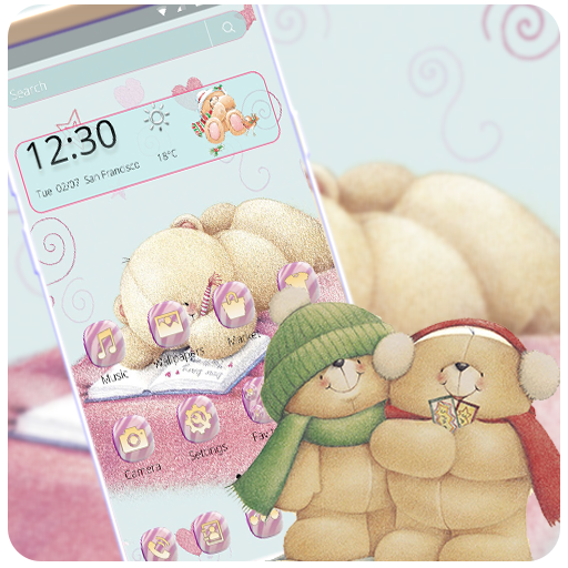 Love Letter Teddy Bear Theme icon