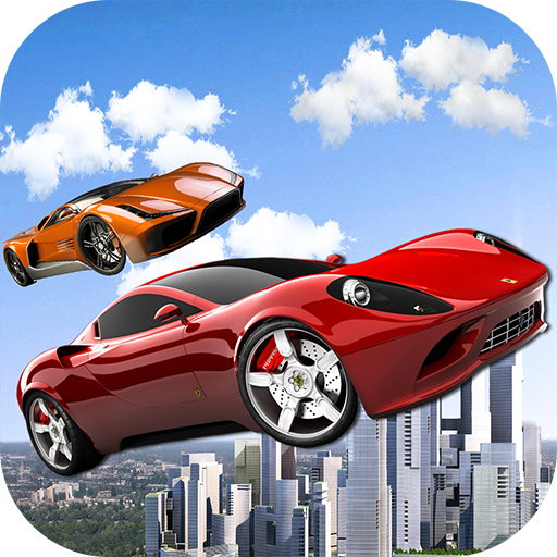 Flying Car Russian City Drive icon