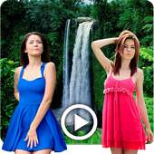 Waterfall Photo Frames on 9Apps